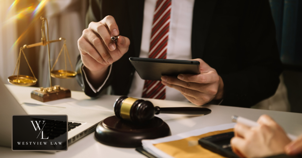 Legal scales and employment records representing an FMLA retaliation review