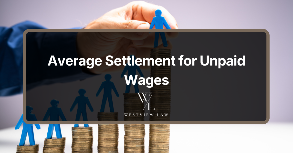 Employee reviewing money and calculating unpaid wage compensation