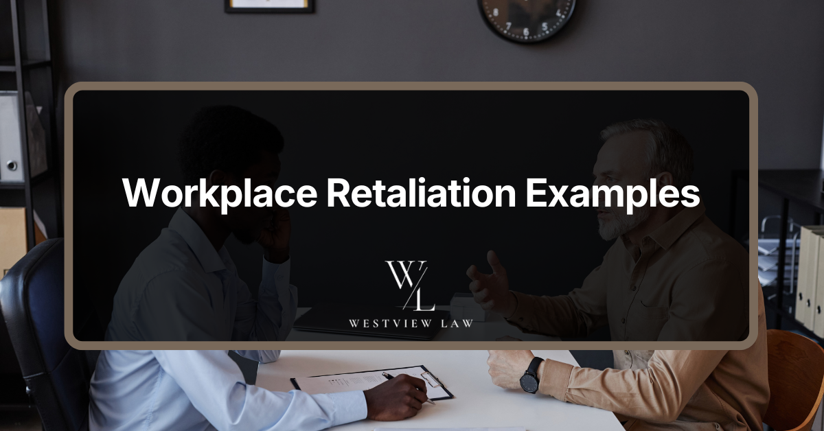 Employee discussing workplace concerns with HR after reporting misconduct