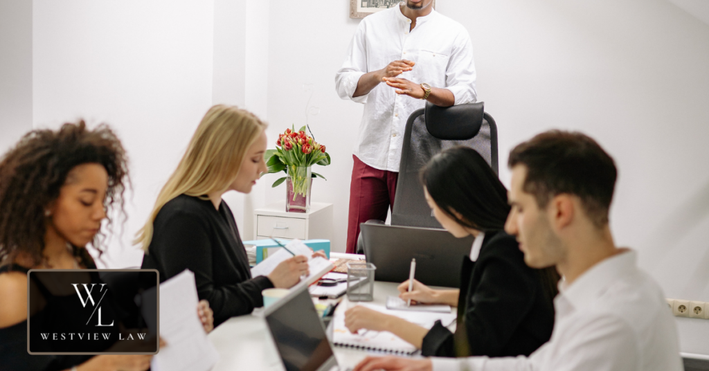 Employee feeling isolated after being excluded from workplace meetings and activities