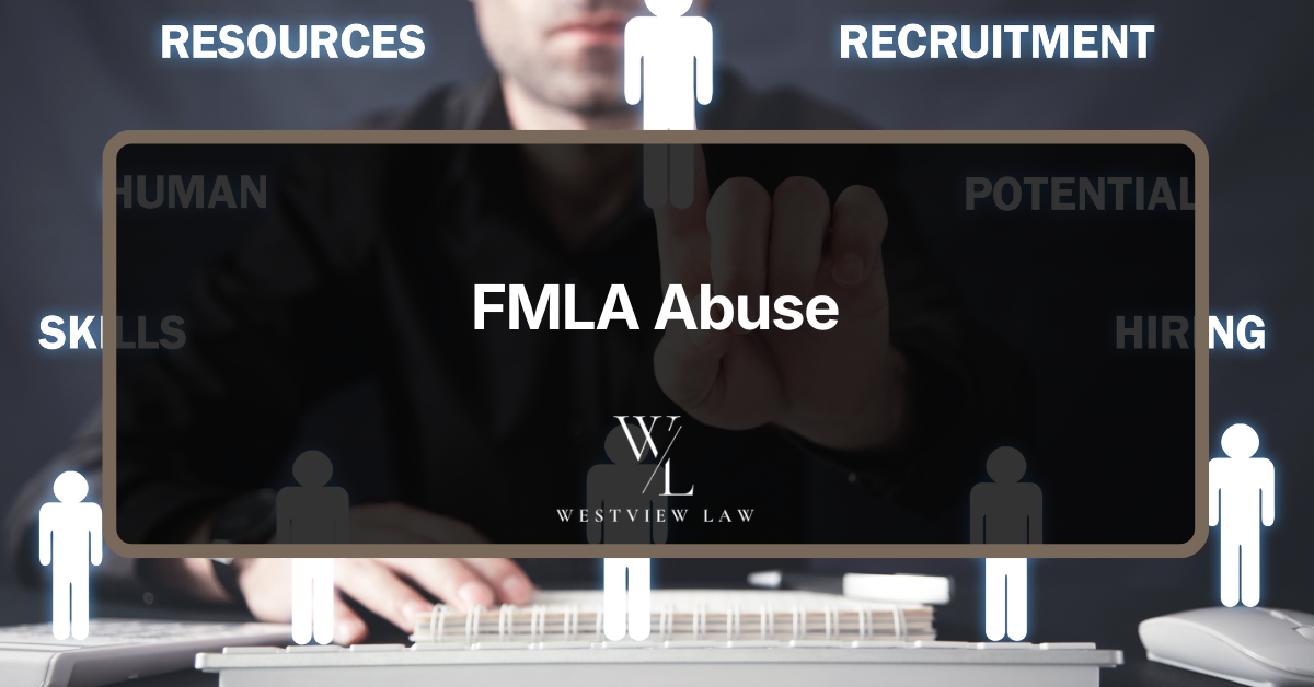 Human resources professional reviewing FMLA leave documentation